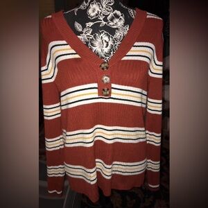 No Boundaries Size XXXL Women’s Lightweight Sweater Blouse 40” Bust 24” Length